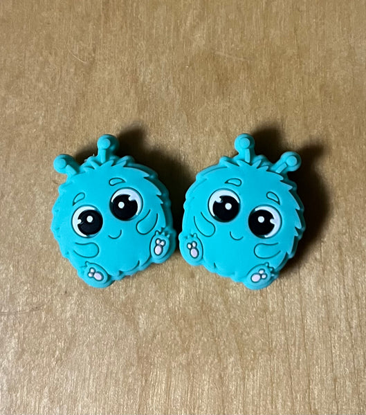 Teal Monster Stitch Stoppers